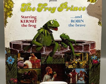 VTG:1971 Vinyl LP "The Frog Prince" van Jim Henson's Muppets (CTW 22072)