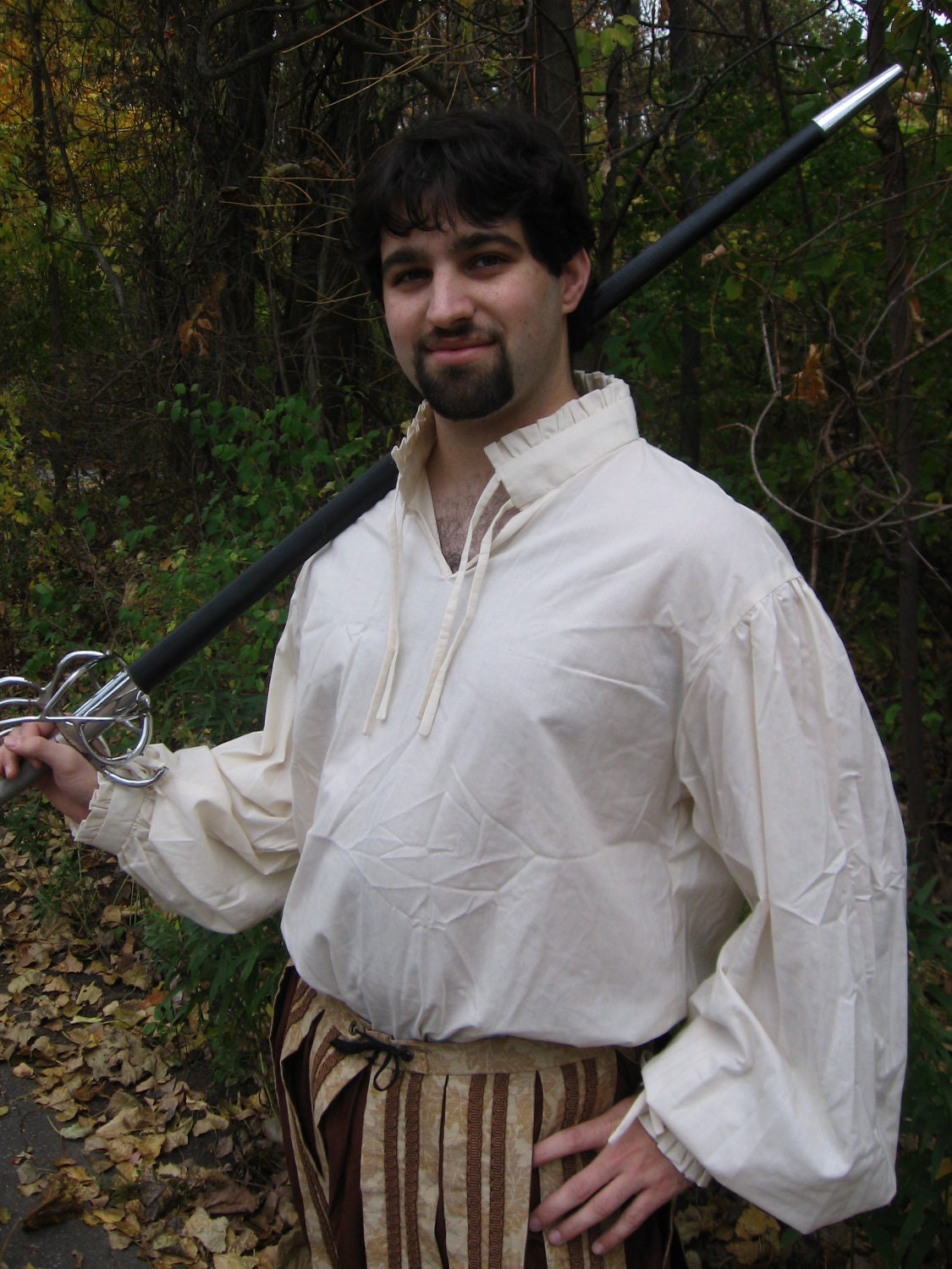 Custom Linen Renaissance Shirt