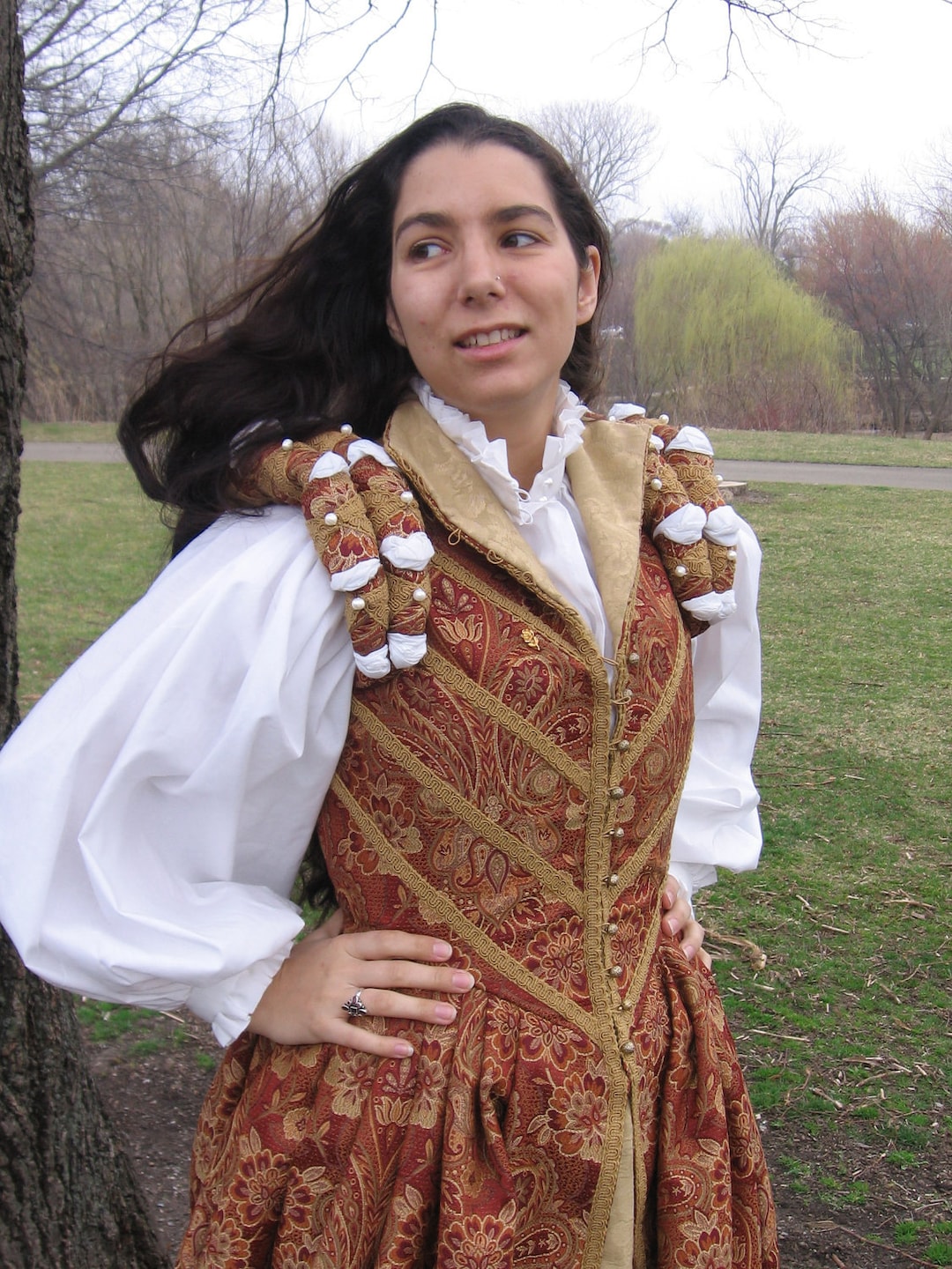 Ladies' Elizabethan Cotton Partlet Chemise - Etsy