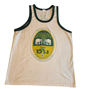 Chang beer tank top - Etsy 日本