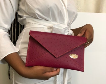 Leather Envelope Clutch, Genuine Leather Clutch, Leather Envelope Bag, Women’s Leather Clutch, Genuine Leather Bags, Handmade Leather Clutch