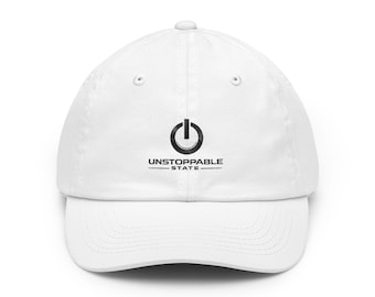 Power Button Logo Classic Dad Hat | Unstoppable State embroidered cap