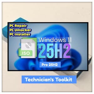 USB de arranque múltiple de Windows 11 Pro 25H2: reparación, instalación y recuperación del sistema operativo