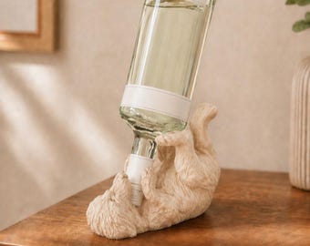 犬型ワインボトルホルダー｜アルコールボトルスタンド｜バー装飾｜ユニークなワインラック｜犬好きへのギフト