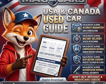 Premium Used Car History Report Service | Verified Customer Reviews & Data | Instant Digital Guide | MagoCars Trust Badge