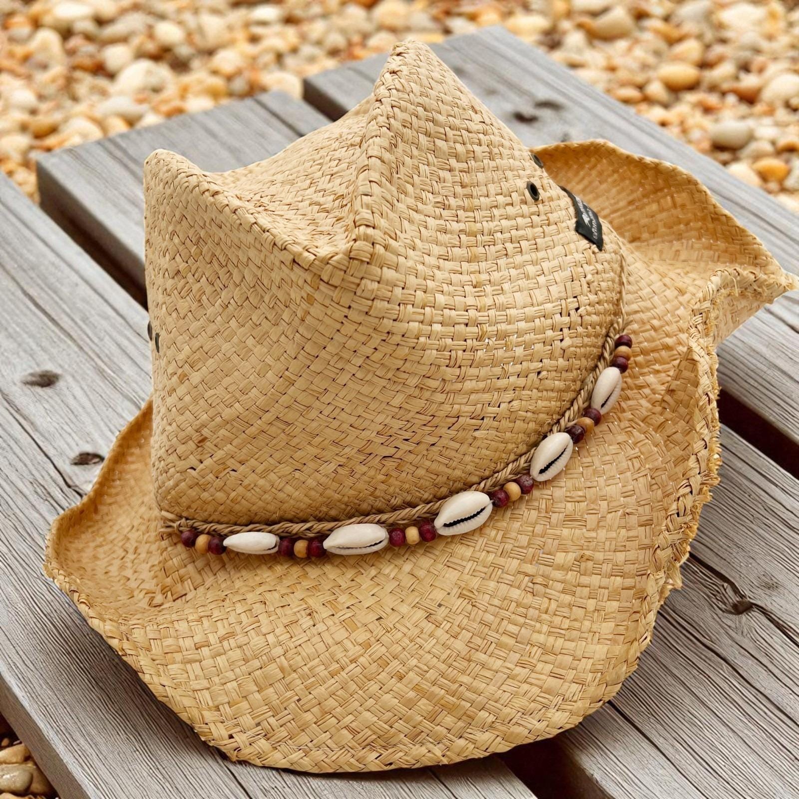 6212 Original Panama Hat + Band For Cowboy Panama Hat Band - Etsy main image 3