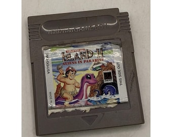 Adventure Island II Aliens in Paradise (Nintendo Game Boy) Game Boy