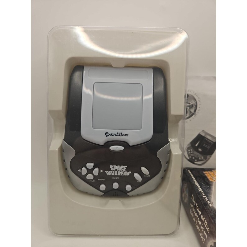 Invaders Led Handheld Vintage Excalibur SPACE INVADERS Electronic Portable Handheld 402-1 ...