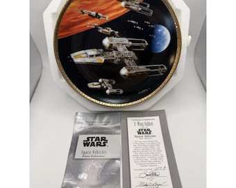 Star Wars Hamilton Collection - Star Wars Space Vehicals: Y-Wing Fighter W/COA