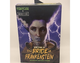 2022 Neca Tmnt X Monsters April O'Neil As The Bride of Frankenstein Brand NEW
