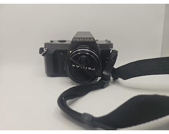 Pentax P30T 35mm SLR Camera, W/ Lense, Cases & Filters-Great Cond.