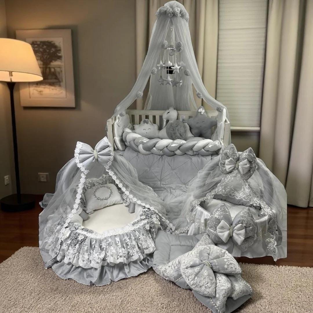 Baby Cot Bedding Set - Etsy