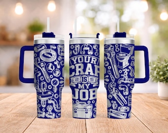 Your Crap Is My Job SVG PNG | Funny Plumber Laser Wrap | Plumbing Tumbler Wrap | 20oz 30oz 40oz Tumbler Laser File | Blue Collar Gift