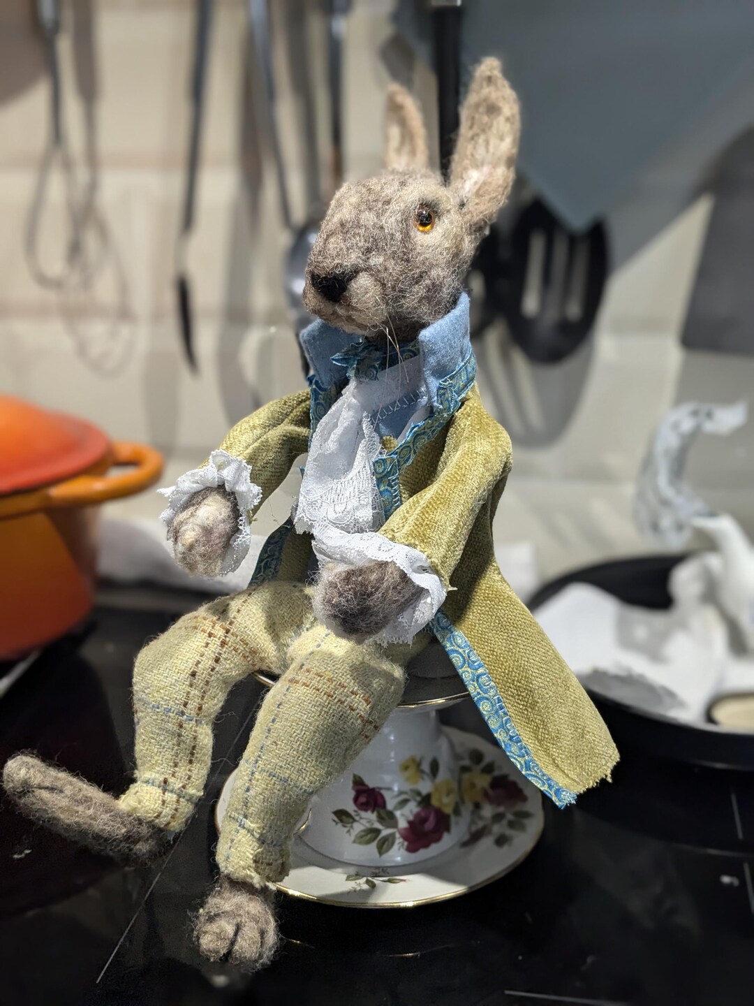 Felted Animal - Peter Rabbit - Etsy