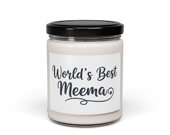 Minder oestrogeen, meer helderheid, geurende sojakaars | Kaars met grappig citaat | Sarcastic Gift sojakaars, 9oz