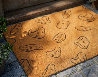Rock Climbing Doormat | Bouldering Holds Pattern Entrance Mat