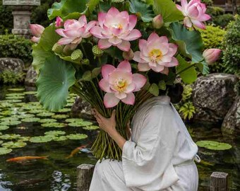 Cerrado Shepherdess Floral Portrait | Brazilian Wildflower Wall Art (Digital Print)