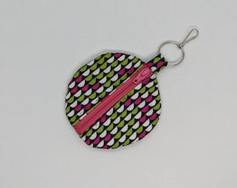 Etui pour écouteurs noir et blanc et pastèque