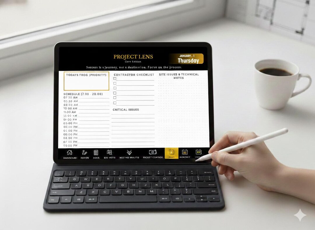 Architect Project Management Planner 2026 Digital Architecture Daily ...