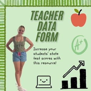 Planilha de Acompanhamento de Dados do Aluno em PDF | Ferramenta de Avaliação Estadual e Crescimento de Referência | Ficha de Dados do Professor do Ensino Fundamental