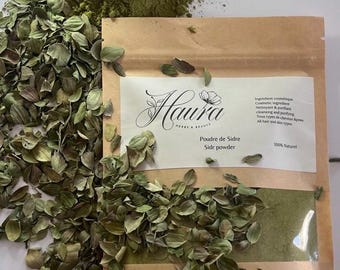 Sidra powder used as a natural cleanser for all hair and skin types 100g