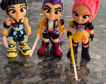 Impresiones 3D de cazadores de demonios de K-Pop