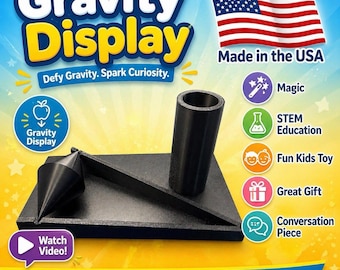 Magic Gravity Display Spielzeug: STEM Physics Art Piece (Tischaufsteller)