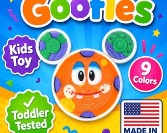 Goofles-leksak: Musse Pigg-fankonst för barn, samlarobjekt, tillverkad i USA (9 färger)