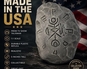 Aus der TV Serie Talisman Runenstein Replika 1 zu 1