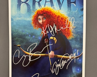 BRAVE – Authentic Hand-Signed Movie Poster