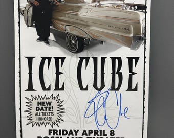 Ice Cube – ROSELAND THEATER – Authentic Hand-Signed Music Poster