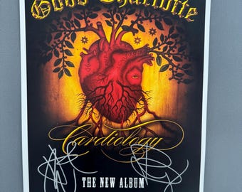 Good Charlotte – CARDIOLOGY– Authentic Hand-Signed Music Poster