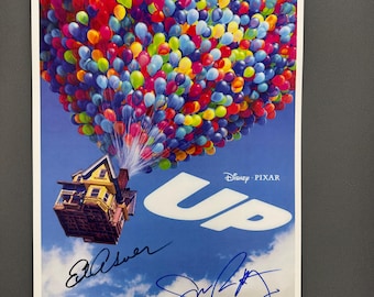 UP – Authentic Hand-Signed Movie Poster
