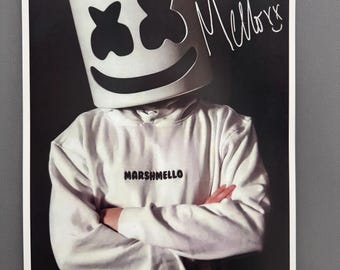 Music – MARSHMELLO – Authentic Hand-Signed Music Poster