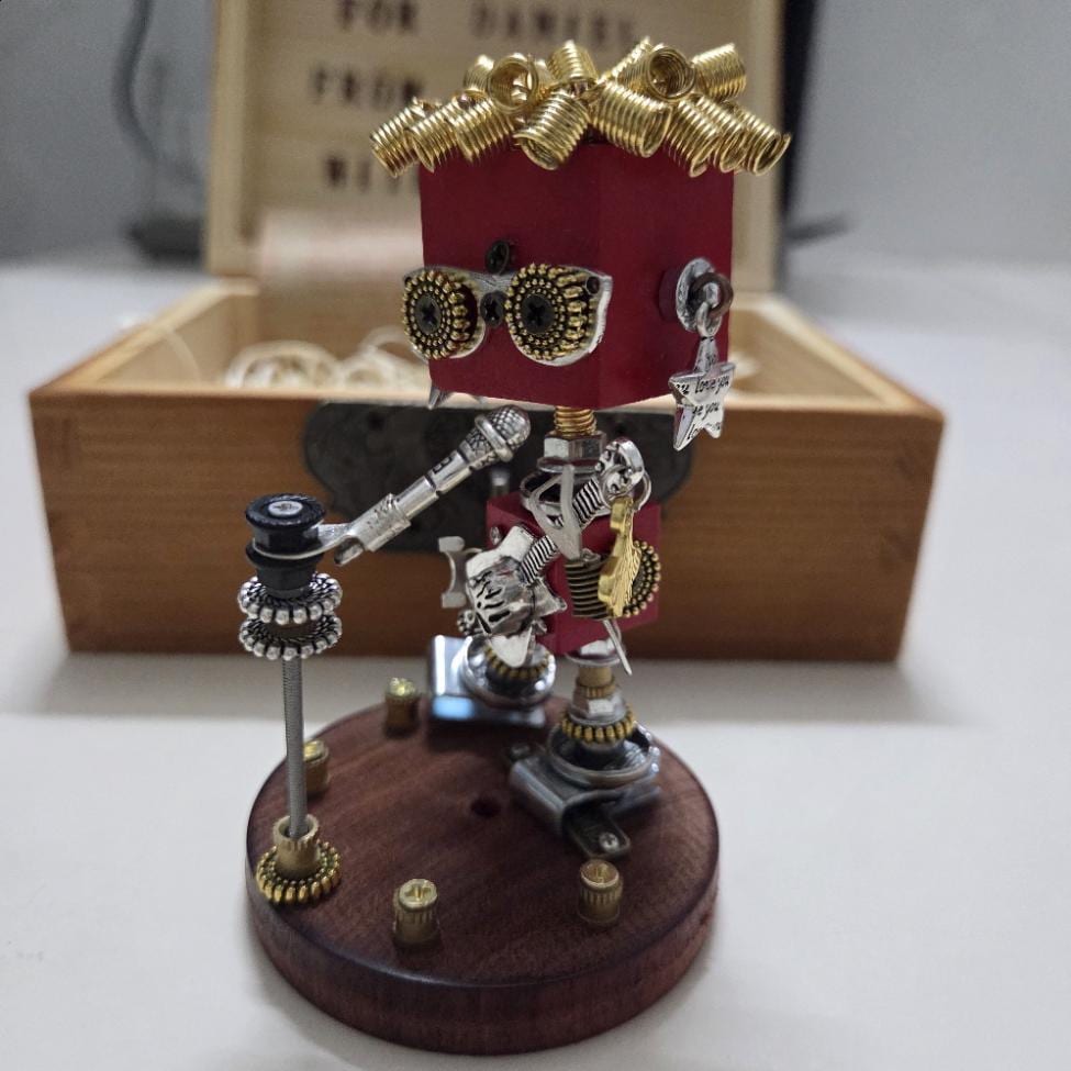 Scrap metal robots - Etsy 日本