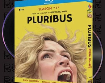 Pluribus Season 1 (2025) Apple TV+ Original Blu-ray Full HD 2-Disc Set.