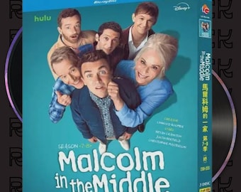 Malcolm in the Middle Seasons 7-8 Blu-ray Full HD 3-Disc Set.