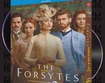 The Forsytes Season 1 (2025) PBS Masterpiece Blu-ray Full HD 2-Disc Set.