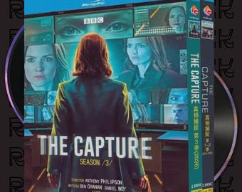 The Capture Seasons 1-3 Collection BBC Blu-ray Full HD 4-Disc Set.