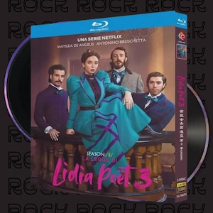 The Law According to Lidia Poët Season 3 (2026) Netflix Original Blu-ray Full HD 2-Disc Set.