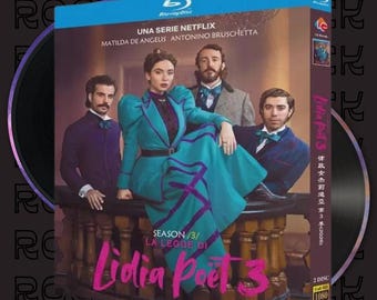The Law According to Lidia Poët Season 3 (2026) Netflix Original Blu-ray Full HD 2-Disc Set.