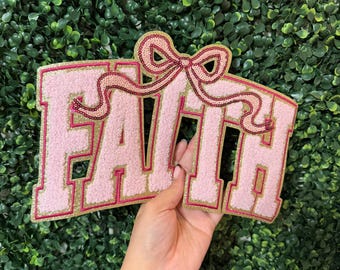 Faith Chenille Aufnäher