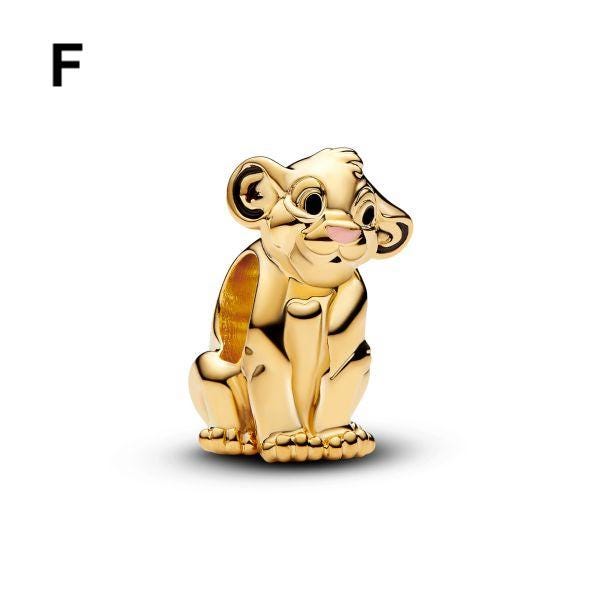 Personalized Cartoon Character Charm Beads, Silver European Style ...