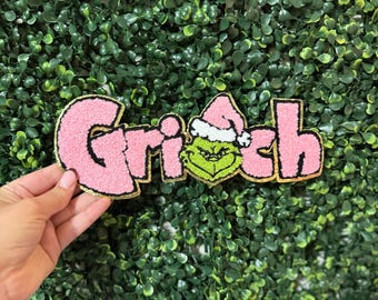 Pinker Grinch Patch