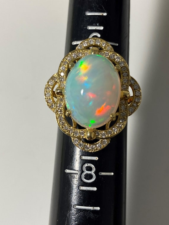 Mother's Day Huge Australian Crystal Opal Cabocho… - image 4