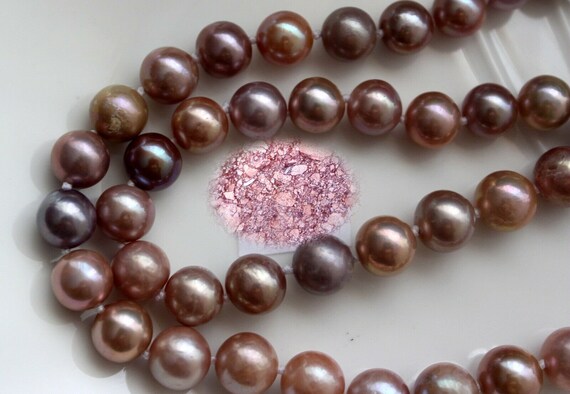 Japanese Lake Kasumigaura Multi Natural Lilac Lavend Gem