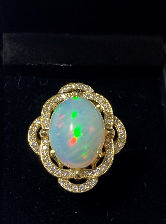 Mother's Day Huge Australian Crystal Opal Cabocho… - image 8