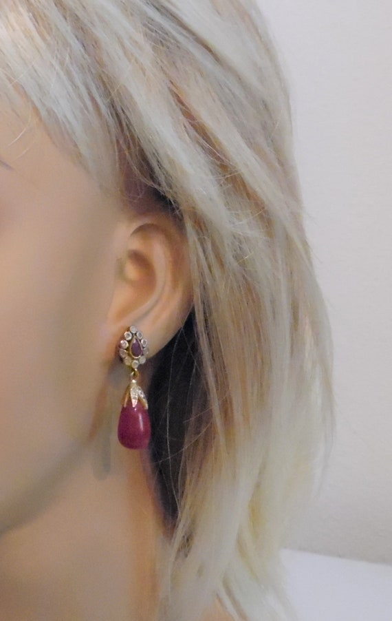 Valentines day gift Downton Abbey style Diamond N… - image 1