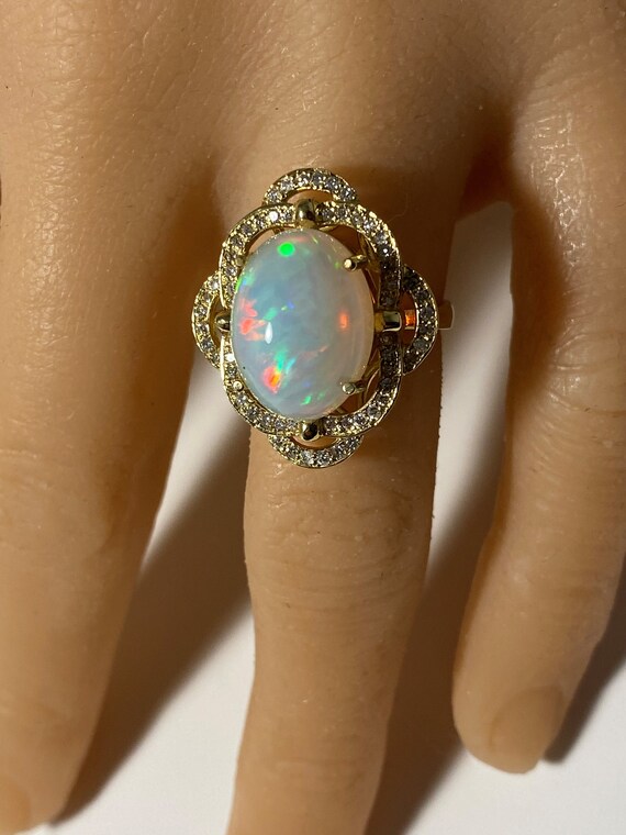 Mother's Day Huge Australian Crystal Opal Cabocho… - image 7