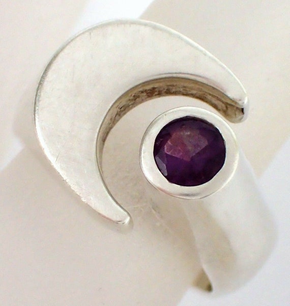 Artisan Signed Abstract Geometric Crescent Celest… - image 6